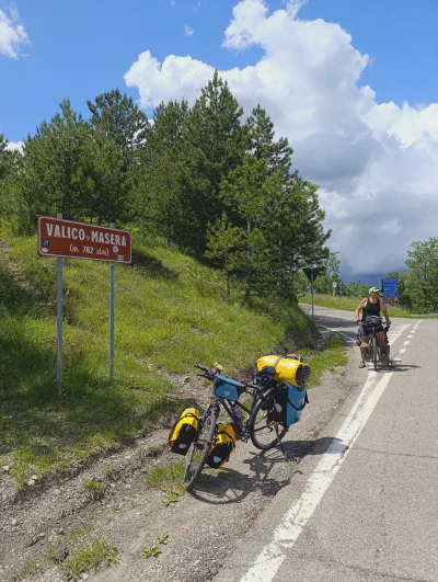 Über den letzten 'echten' Pass der Reise: den Valico Masera