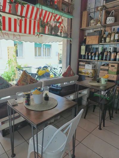 Mittagspause im Caffè Europa in Portomaggiore