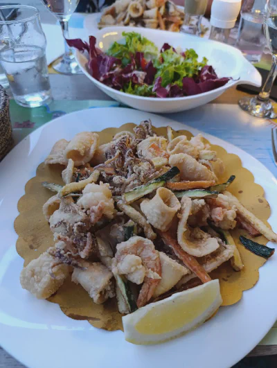 Abendessen in Porto Garibaldi