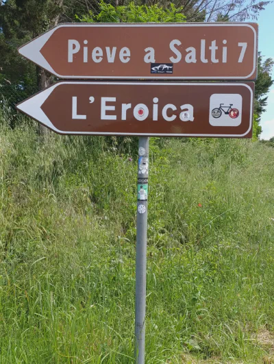Start in den Tag auf der legendären L'Eroica