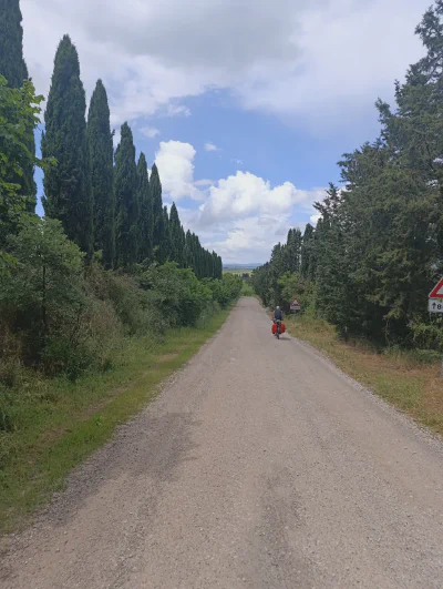 Traumhafte Abfahrt hinter Radi