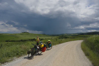 Das Gewitter im Nacken