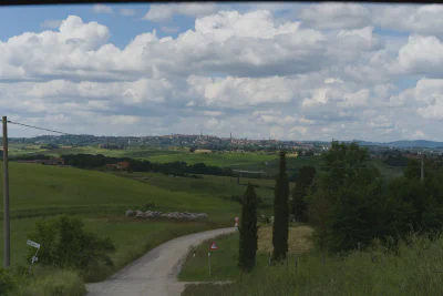 Postkartenansicht von Siena