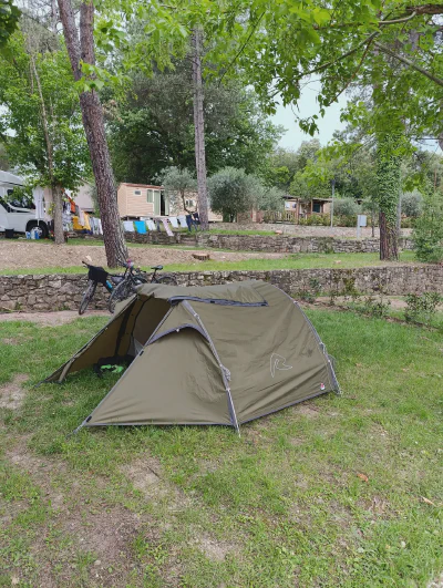 Ankunft auf dem Camping Internazionale Firenze
