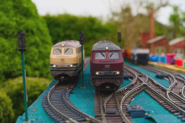 Die Gartenbahn in Hohenfurch