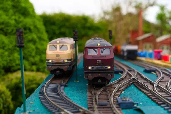 Die Gartenbahn in Hohenfurch