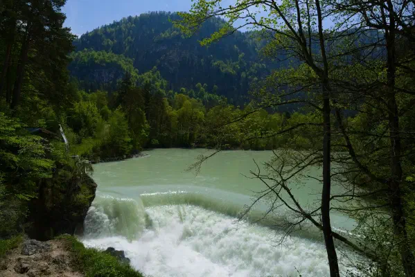 Am Lechfall bei Füssen.