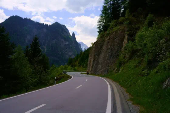 Die Via Engadina bei Ovella