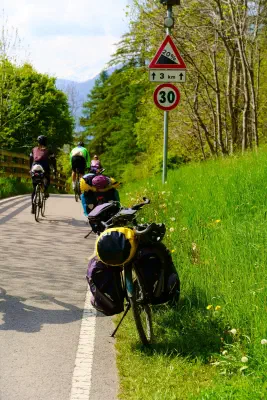 Abfahrt! Aber langsam bitte.