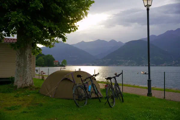 Zeltplatz am Comer See