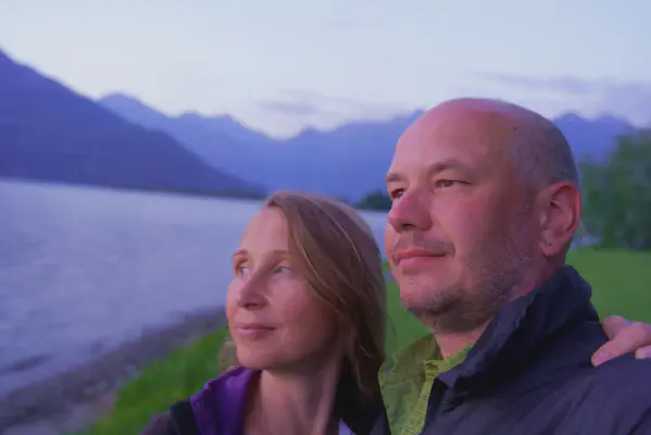 Tabea und Daniel am Comer See