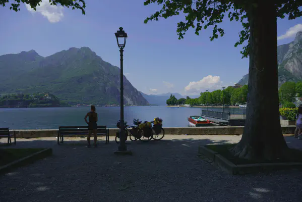 Lago di Como in Lecco 