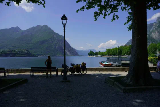 Lago di Como in Lecco