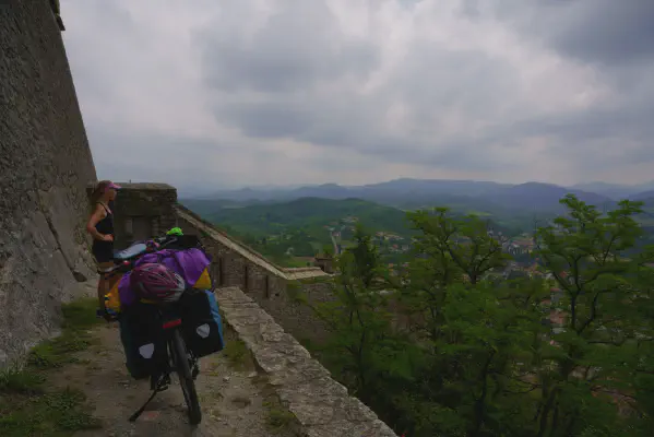 Auf der Festung von Gavi