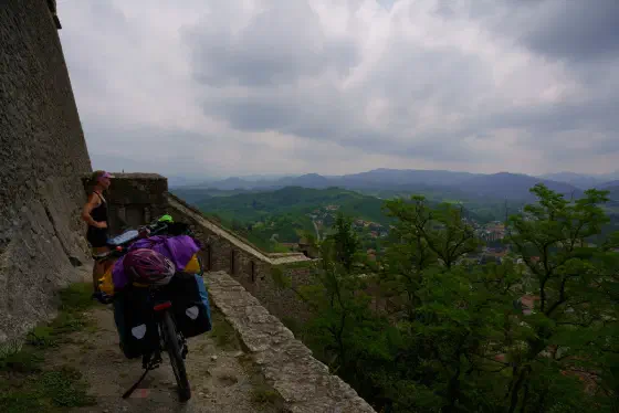 Auf der Festung von Gavi