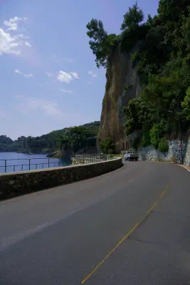 Auf der Küstenstraße Richtung Portofino
