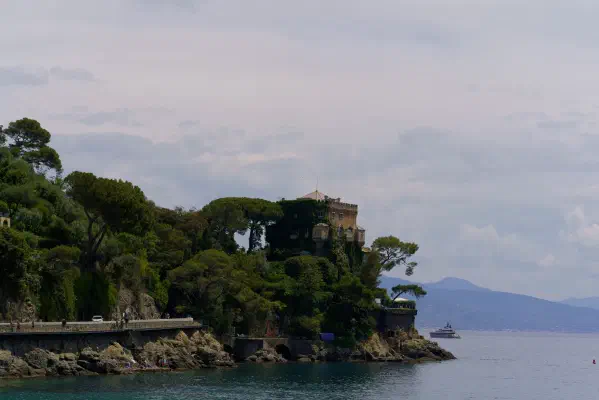 Auf der Küstenstraße Richtung Portofino