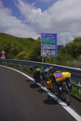 Passo di Bracco zum Glück schon geöffnet!