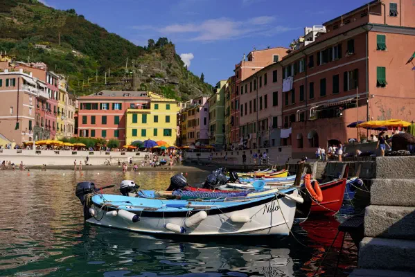 Der Hafen von Vernazza