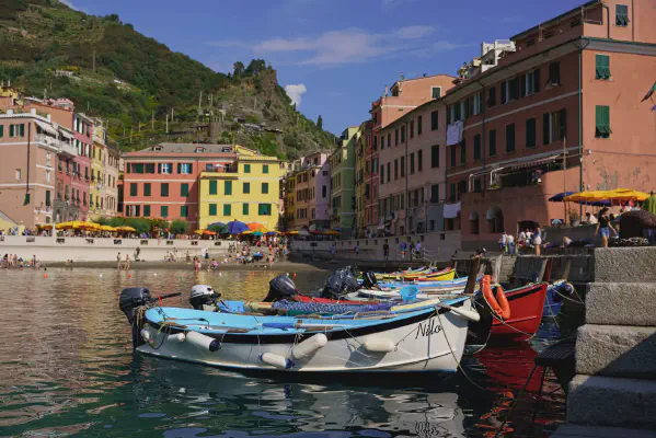 Der Hafen von Vernazza