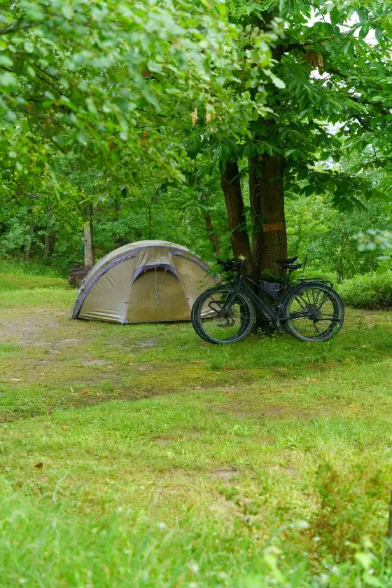 Campingidylle in Ca’ le Scope