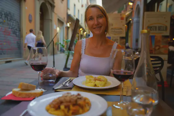 Abschlußessen mit Ragù Bolognese