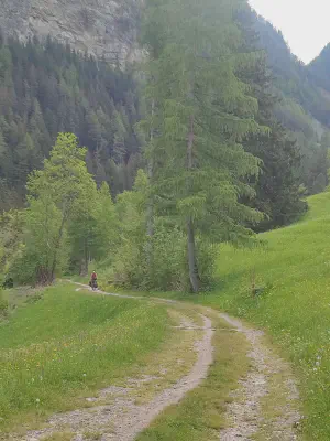 Hoch zur Via Engadina