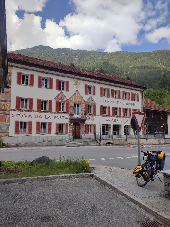 Martina, Einstieg zur Martinsbrucker Straße