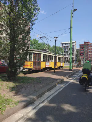 Einfahrt Milano