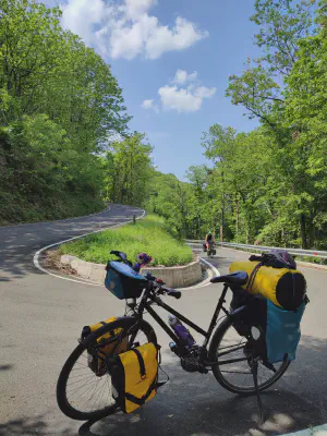 Auffahrt zum Passo la Colla