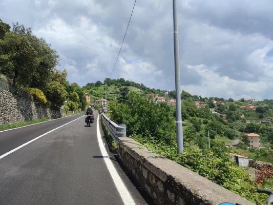 Auf dem Weg zum Passo di Bracco