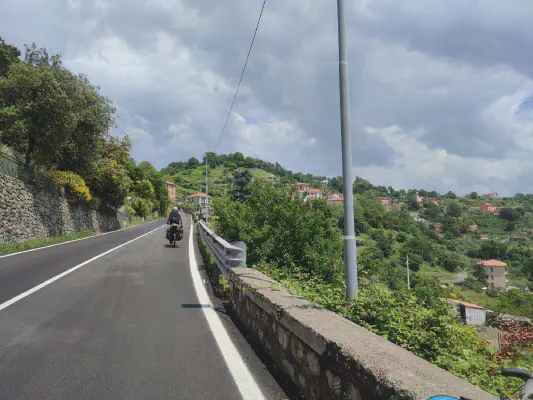 Auf dem Weg zum Passo di Bracco