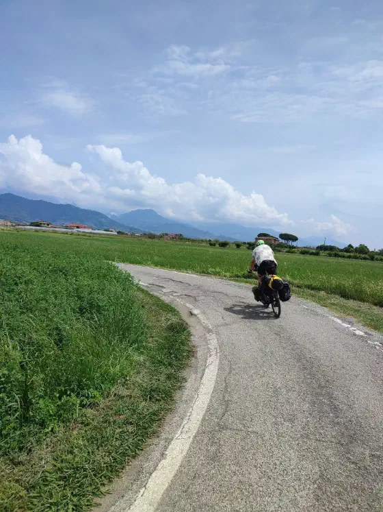 Schlußspurt nach Luni