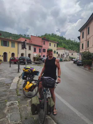 Radtouristiker unterwegs
