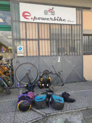Boxenstop in Pistoia