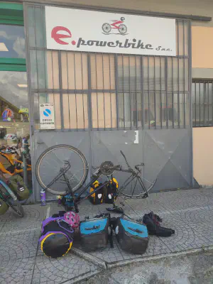 Boxenstop in Pistoia